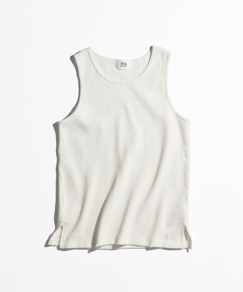 WETTEMPT(ウィテンプト)のDAMAGED WAFFLE TANK / ダメージワッフルタンク(タンクトップ)