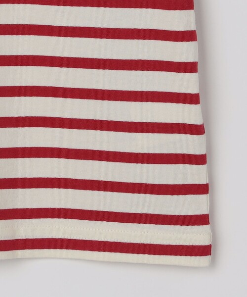 SHIPS(シップス)の「SHIPS: ショートスリーブ ボーダー バスク シャツ(Tシャツ/カットソー・メンズ・チャコールグレー/オフホワイト/レッド/グリーン/ネイビー・MEDIUM/X-LARGE/SMALL/LARGE)」の11枚目の写真