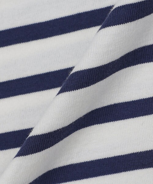 SHIPS(シップス)の「SHIPS: ショートスリーブ ボーダー バスク シャツ(Tシャツ/カットソー・メンズ・チャコールグレー/オフホワイト/レッド/グリーン/ネイビー・MEDIUM/X-LARGE/SMALL/LARGE)」の14枚目の写真