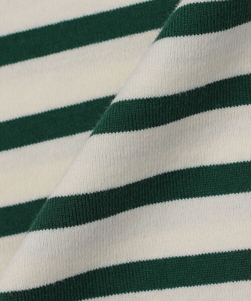 SHIPS(シップス)の「SHIPS: ショートスリーブ ボーダー バスク シャツ(Tシャツ/カットソー・メンズ・チャコールグレー/オフホワイト/レッド/グリーン/ネイビー・MEDIUM/X-LARGE/SMALL/LARGE)」の18枚目の写真