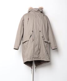 セール/ブランド古着】メンズのモッズコート（ベージュ系・ロング丈