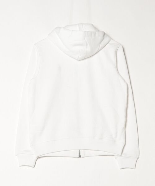 POLO RALPH LAUREN(ポロ ラルフ ローレン)の「コットン フリース フルジップ フーディ(パーカー・レディース・ホワイト・S/M/L/XL/XS)」の4枚目の写真