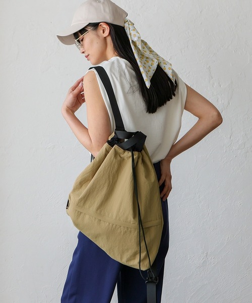 オリーブ様 セール】2wayナイロンナップサック（バックパック/リュック