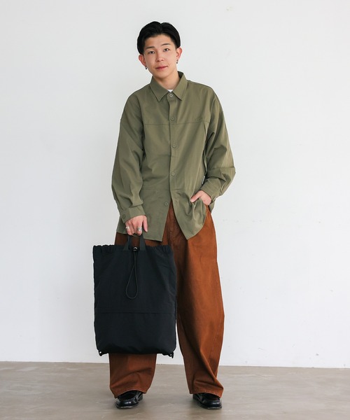 VitaFelice(ヴィータフェリーチェ)の「【撥水】2wayナイロンナップサック ユニセックス(バックパック/リュック・レディース・ベージュ/ブラック/アイボリー・FREE)」の21枚目の写真