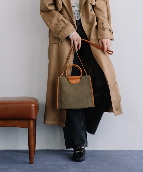 BEAURE Suede 2Way ショルダー Bag