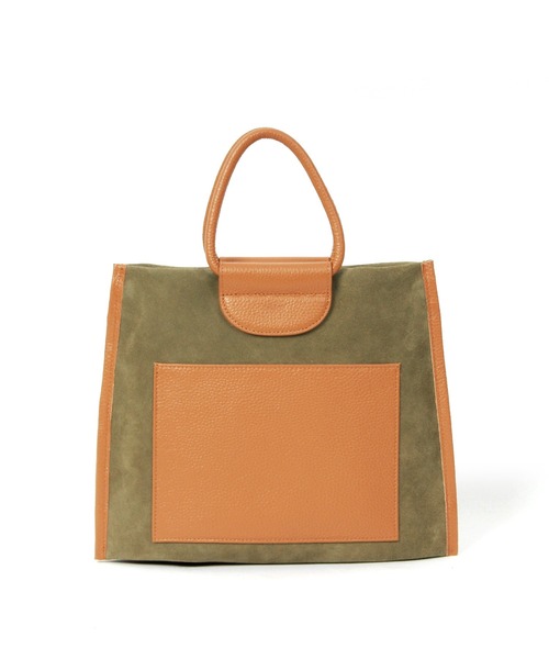Beau're（ヴュレ）の「BEAURE Suede 2Way ショルダー Bag（ショルダーバッグ・レディース・アイボリー/チョコ/カーキ・FREE）」の13枚目の写真