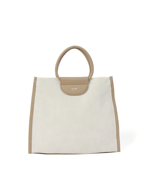 Beau're（ヴュレ）の「BEAURE Suede 2Way ショルダー Bag（ショルダーバッグ・レディース・アイボリー/チョコ/カーキ・FREE）」の12枚目の写真