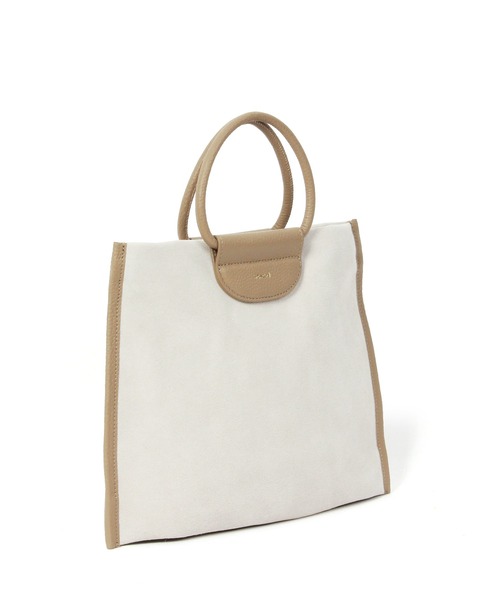 Beau're（ヴュレ）の「BEAURE Suede 2Way ショルダー Bag（ショルダーバッグ・レディース・アイボリー/チョコ/カーキ・FREE）」の11枚目の写真