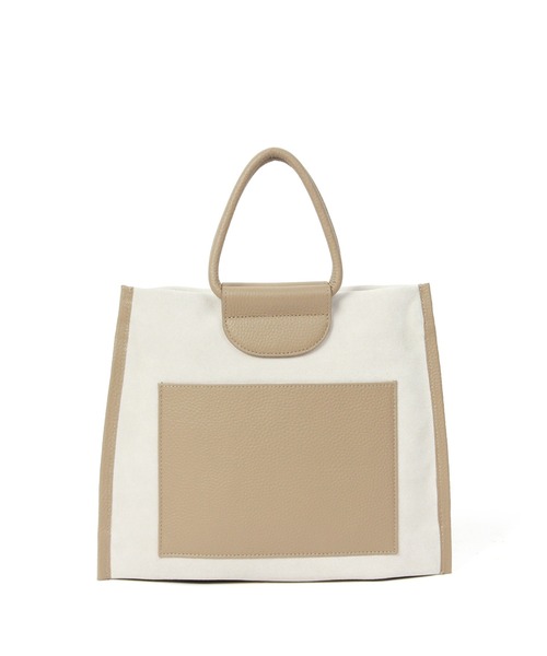 Beau're（ヴュレ）の「BEAURE Suede 2Way ショルダー Bag（ショルダーバッグ・レディース・アイボリー/チョコ/カーキ・FREE）」の10枚目の写真