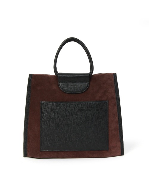 Beau're（ヴュレ）の「BEAURE Suede 2Way ショルダー Bag（ショルダーバッグ・レディース・アイボリー/チョコ/カーキ・FREE）」の16枚目の写真