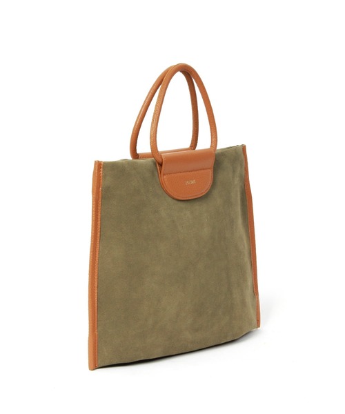 Beau're（ヴュレ）の「BEAURE Suede 2Way ショルダー Bag（ショルダーバッグ・レディース・アイボリー/チョコ/カーキ・FREE）」の14枚目の写真