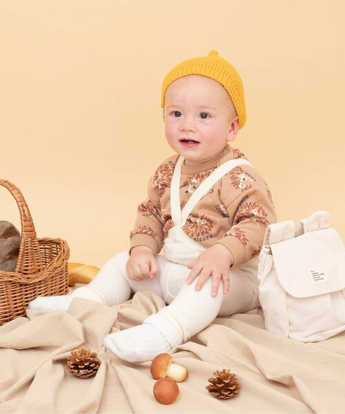 BREEZE(ブリーズ)の「くまさんベビーリュック(バックパック/リュック・キッズ・アイボリー・FREE)」の2枚目の写真