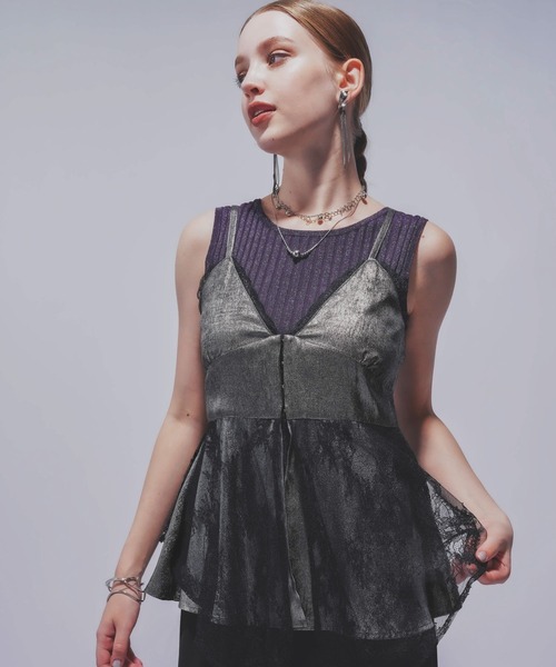 HARE レースレイヤーキャミビスチェ HARE｜レースレイヤーキャミビスチェ | Rakuten Fashion(楽天