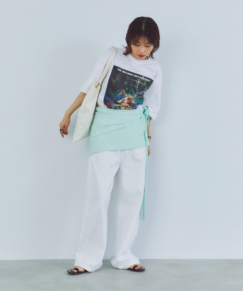 レイヤードニットビスチェ/ラップスカート（チューブトップ