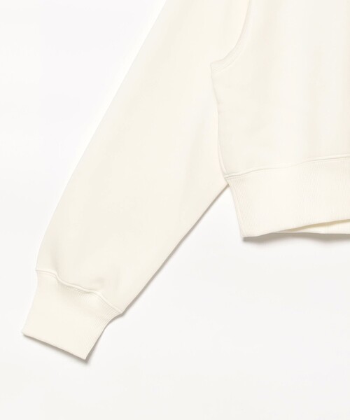 NIKE（ナイキ）の「【WEB限定】NIKE / 1/2ジップ クロップ スウェットシャツ（スウェット・レディース・ホワイト/ブラック・MEDIUM/LARGE）」の18枚目の写真