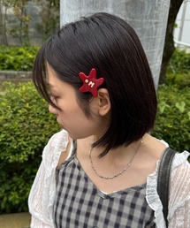 CERCA（チェルカ）の「【 MEMECLE / メメクル 】ヒトデ カラー ヘアクリップ（バレッタ/ヘアクリップ）」