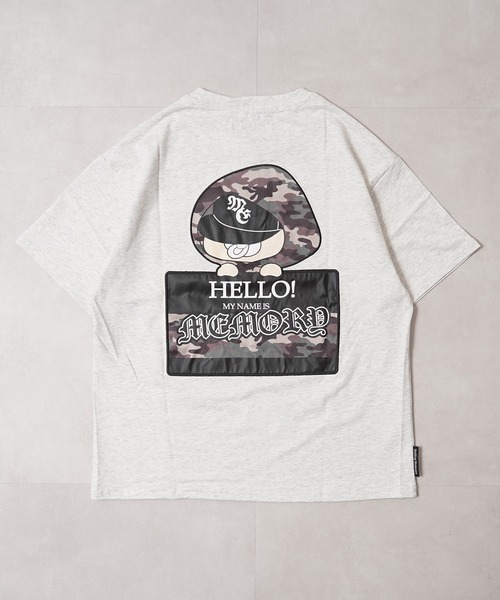 #MEMORY（メモリー）の「【MEMORY】カモフラバブ 半袖 Tシャツ / Camouflage Bub S/S Tee / ヘビーウェイト コンパクトTシャツ（Tシャツ/カットソー・メンズ・ホワイト/ブラック/チャコールグレー/ホワイト系・M/L/XL）」の19枚目の写真