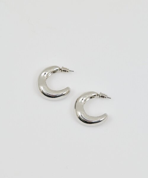 GALLARDAGALANTE（ガリャルダガランテ）の「プランプフープピアス（ピアス（両耳用）・レディース・シルバー/ゴールド・FREE）」の3枚目の写真