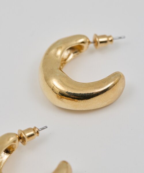 GALLARDAGALANTE（ガリャルダガランテ）の「プランプフープピアス（ピアス（両耳用）・レディース・シルバー/ゴールド・FREE）」の8枚目の写真