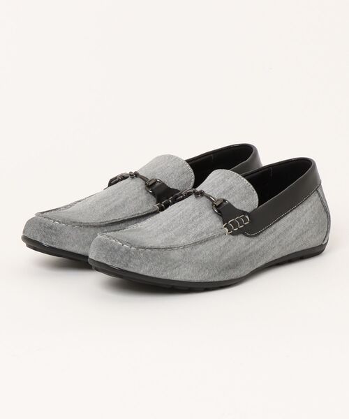 HIDEAWAYS NICOLE(ハイダウェイニコル)の「ビットドライビングシューズ(ローファー・メンズ・チャコールグレー/ネイビー/ホワイト/ブラウン・26.5cm/27.5cm/25.5cm)」の16枚目の写真