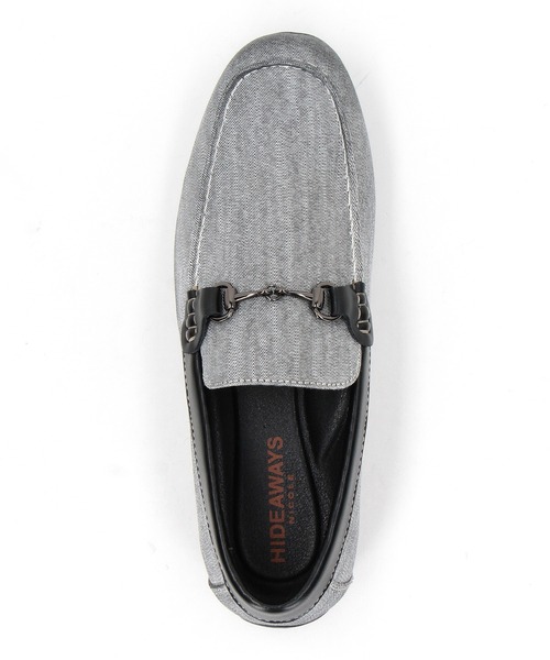 HIDEAWAYS NICOLE(ハイダウェイニコル)の「ビットドライビングシューズ(ローファー・メンズ・チャコールグレー/ネイビー/ホワイト/ブラウン・26.5cm/27.5cm/25.5cm)」の8枚目の写真
