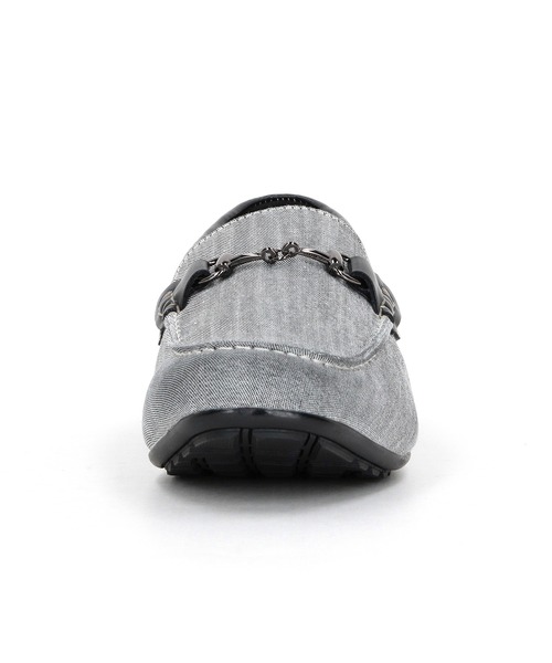 HIDEAWAYS NICOLE(ハイダウェイニコル)の「ビットドライビングシューズ(ローファー・メンズ・チャコールグレー/ネイビー/ホワイト/ブラウン・26.5cm/27.5cm/25.5cm)」の9枚目の写真