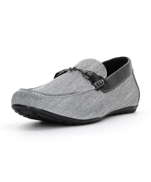 HIDEAWAYS NICOLE(ハイダウェイニコル)の「ビットドライビングシューズ(ローファー・メンズ・チャコールグレー/ネイビー/ホワイト/ブラウン・26.5cm/27.5cm/25.5cm)」の10枚目の写真