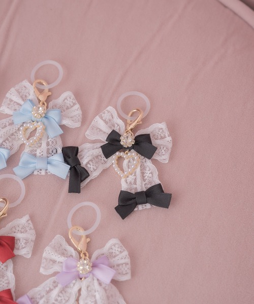 セール】トリプルリボンめじるしアクセサリー（チャーム）｜ROJITA