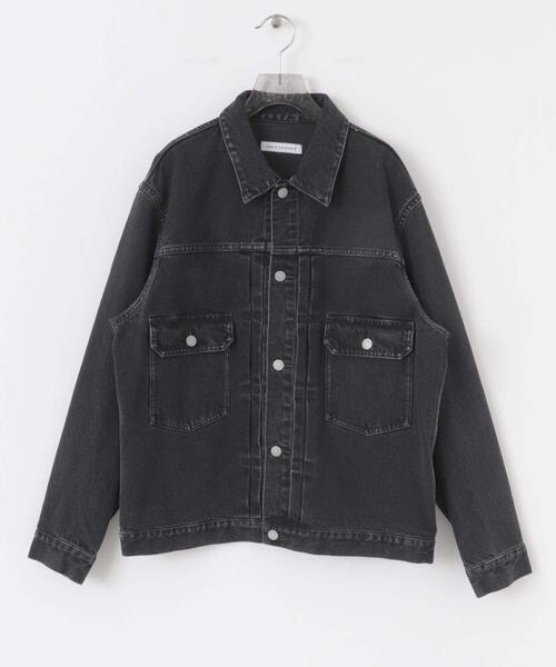 URBAN RESEARCH（アーバンリサーチ）の「13.5oz DENIM TYPE 2nd JACKET（デニムジャケット・メンズ・ブラック/ライトインディゴブルー/インディゴブルー・SMALL/MEDIUM/LARGE）」の5枚目の写真