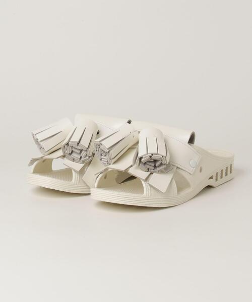BENCH(ベンチ)の「BENCH/ベンチ/BENSAN-D_TUSSEL_CHUNKY(サンダル・メンズ・ホワイト/ブラック・M/XXL/L/XL/S)」の1枚目の写真