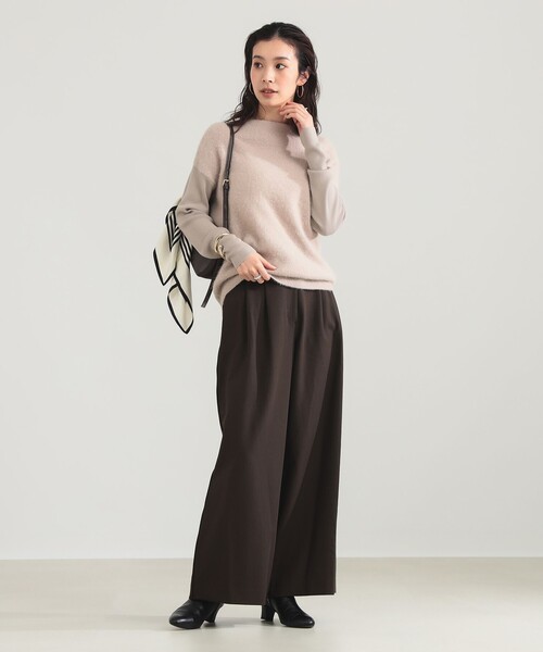 セール】【1/1値下げ】フラッフィー ボートネック ニット（ニット