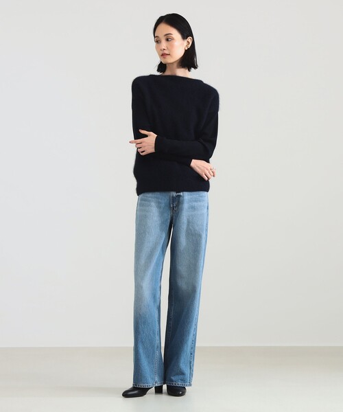 セール】【1/1値下げ】フラッフィー ボートネック ニット（ニット