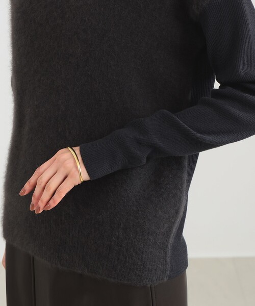 【新品未開封】デミルクス ビームス　フラッフィー ボートネック ニット Demi-Luxe BEAMS（デミルクス ビームス） ニット セーター 「1/1値下げ