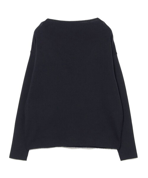 フラッフィー ボートネック ニット（ニット/セーター）｜Demi-Luxe