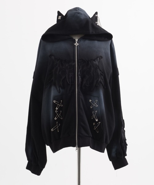 レフレム　猫耳ZIPパーカー REFLEM（レフレム）の「『REFLEM/レフレム』猫耳ZIPパーカー