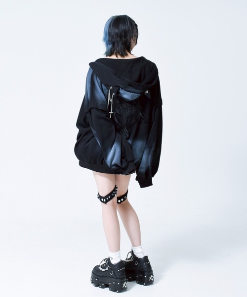 REFLEM/レフレム』猫耳ZIPパーカー/ジップアップパーカー（パーカー