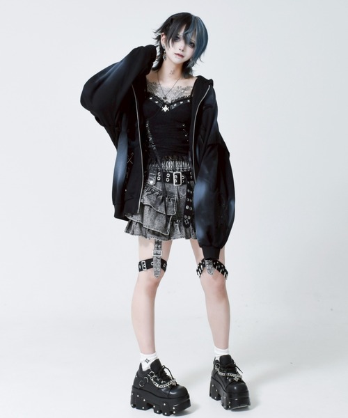 REFLEM/レフレム』猫耳ZIPパーカー/ジップアップパーカー（パーカー