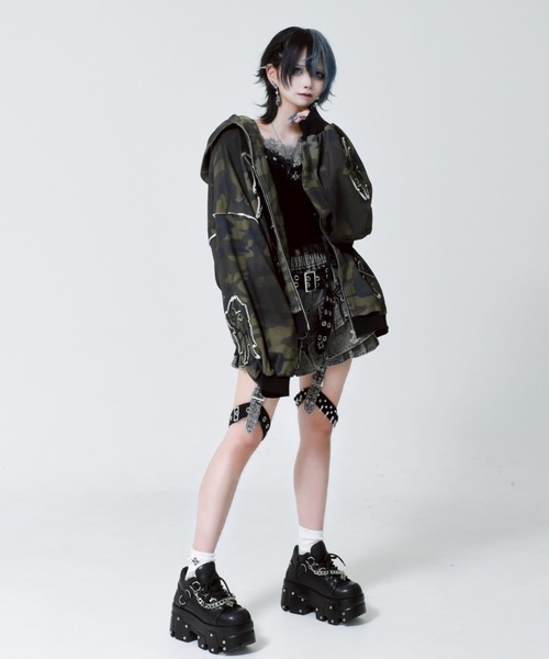 REFLEM（レフレム）の「『REFLEM/レフレム』猫耳ZIPパーカー/ジップ
