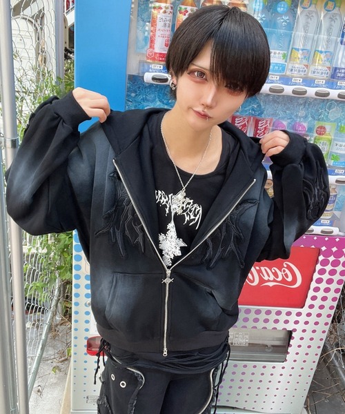 REFLEM猫耳ZIPパーカー/ジップアップパーカー REFLEM/レフレム』猫耳ZIPパーカー/ジップアップパーカー（パーカー