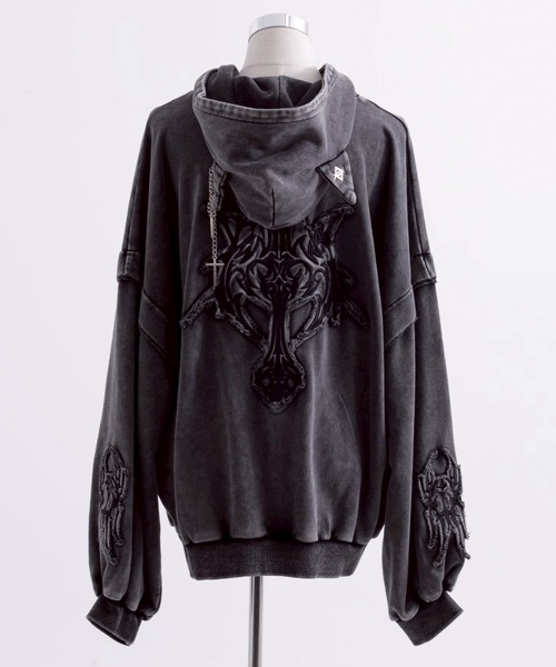 REFLEM/レフレム』猫耳ZIPパーカー/ジップアップパーカー（パーカー