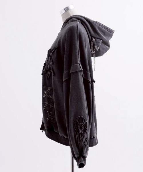 REFLEM/レフレム』猫耳ZIPパーカー/ジップアップパーカー（パーカー