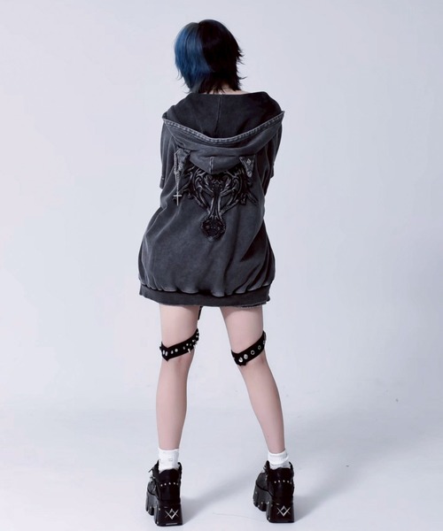 REFLEM/レフレム』猫耳ZIPパーカー/ジップアップパーカー（パーカー