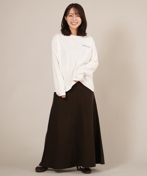 ムラサキスポーツ(ムラサキスポーツ)の「RIKKA FEMME/リッカファム フォトロンT バックプリントTシャツ RF25FW05(Tシャツ/カットソー・レディース・ホワイト系その他/ホワイト系その他2・FREE)」の8枚目の写真