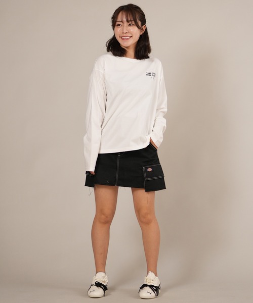 ムラサキスポーツ(ムラサキスポーツ)の「RIKKA FEMME/リッカファム フォトロンT バックプリントTシャツ RF25FW05(Tシャツ/カットソー・レディース・ホワイト系その他/ホワイト系その他2・FREE)」の15枚目の写真