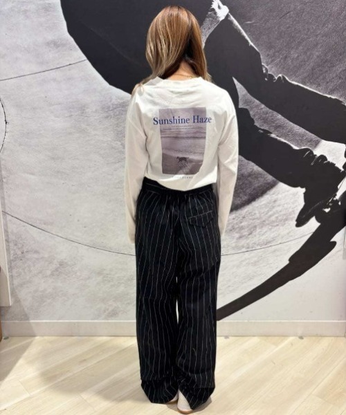 ムラサキスポーツ(ムラサキスポーツ)の「RIKKA FEMME/リッカファム フォトロンT バックプリントTシャツ RF25FW05(Tシャツ/カットソー・レディース・ホワイト系その他/ホワイト系その他2・FREE)」の21枚目の写真