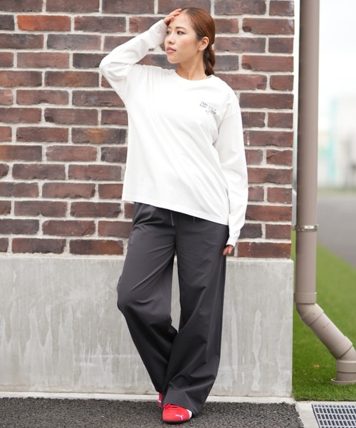 ムラサキスポーツ(ムラサキスポーツ)の「RIKKA FEMME/リッカファム フォトロンT バックプリントTシャツ RF25FW05(Tシャツ/カットソー・レディース・ホワイト系その他/ホワイト系その他2・FREE)」の9枚目の写真