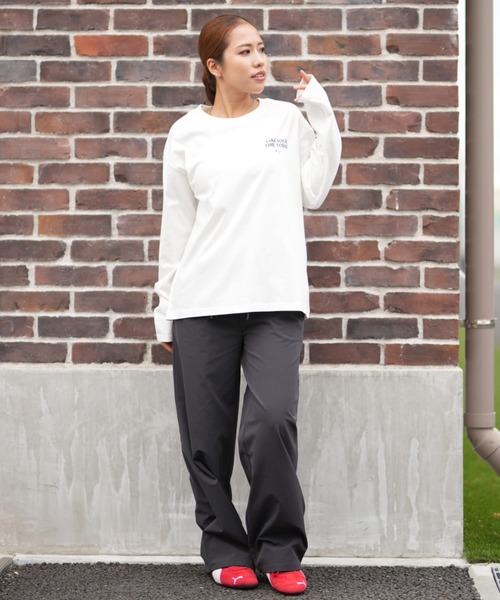 ムラサキスポーツ(ムラサキスポーツ)の「RIKKA FEMME/リッカファム フォトロンT バックプリントTシャツ RF25FW05(Tシャツ/カットソー・レディース・ホワイト系その他/ホワイト系その他2・FREE)」の10枚目の写真