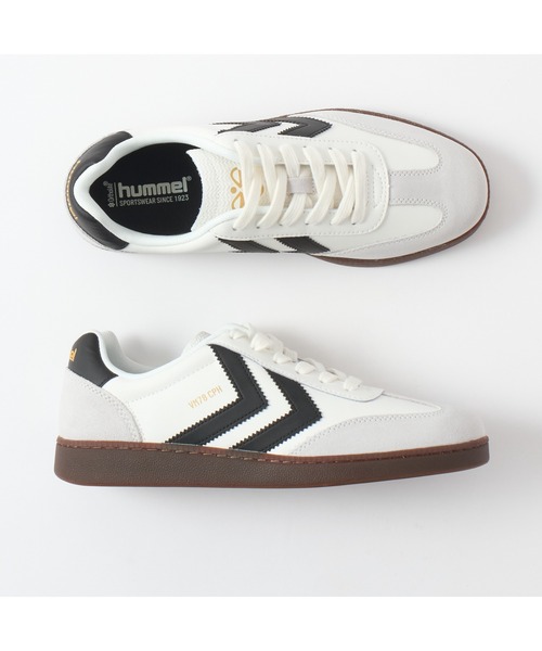 hummel(ヒュンメル)の「hummel/ヒュンメル VM78 CPH LS(スニーカー・レディース・ブラック/ホワイト・23cm/24cm/25cm/25.5cm/26.5cm/27cm/28cm/22.5cm)」の2枚目の写真