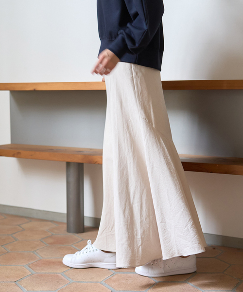Rouge vif Anna(ルージュヴィフアンナ)の「【定番人気】【2025AW】切替マキシスカート(スカート・レディース・ブラウン/チャコールグレー/アイボリー・フリー)」の20枚目の写真