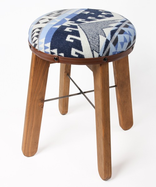 PENDLETON(ペンドルトン)の「PENDLETON/ペンドルトン Woody High Chair/ハイチェア(家具・レディース・ブルー/ブラック・FREE)」の4枚目の写真